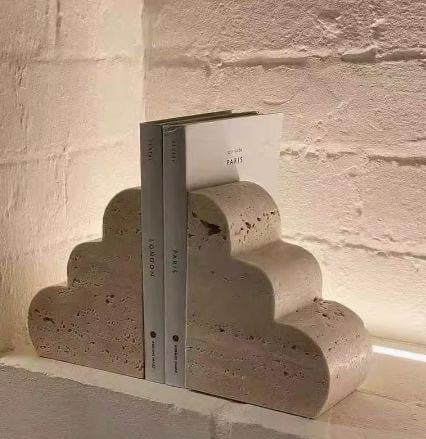 Traverten W Kitap Tutucu