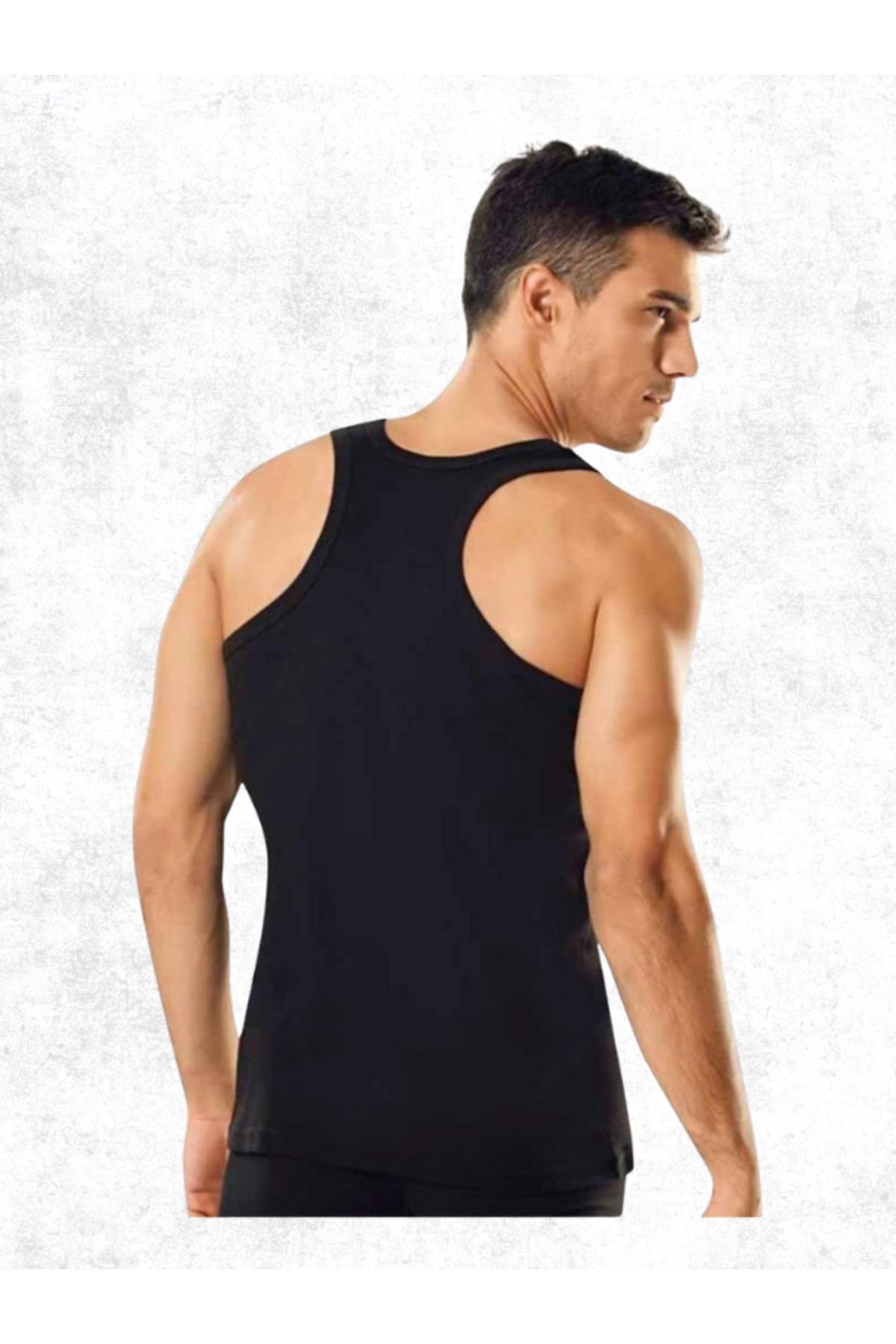 ERKEK %100 PAMUK SPOR ATLET TEKLİ