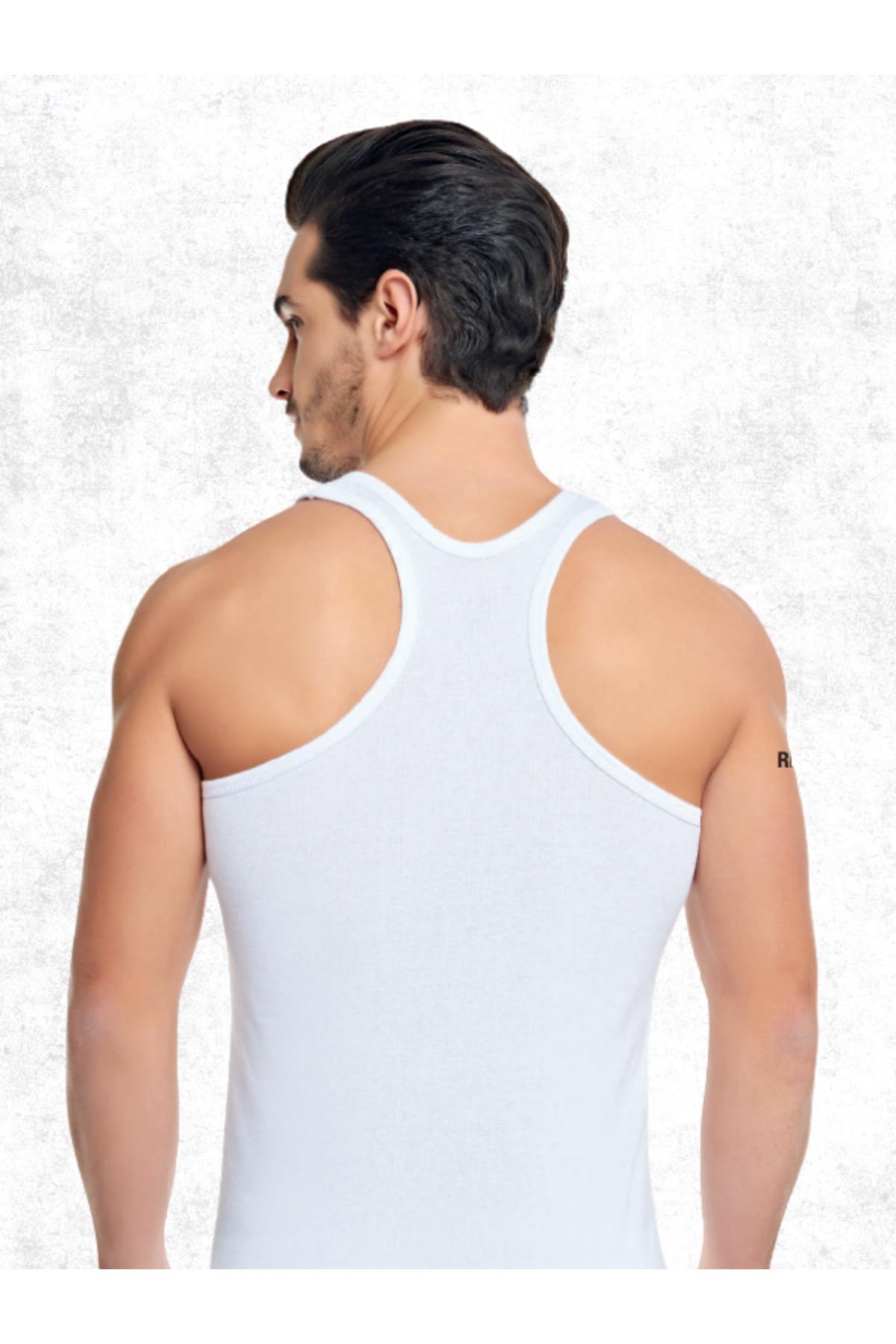 ERKEK %100 PAMUK SPOR ATLET TEKLİ