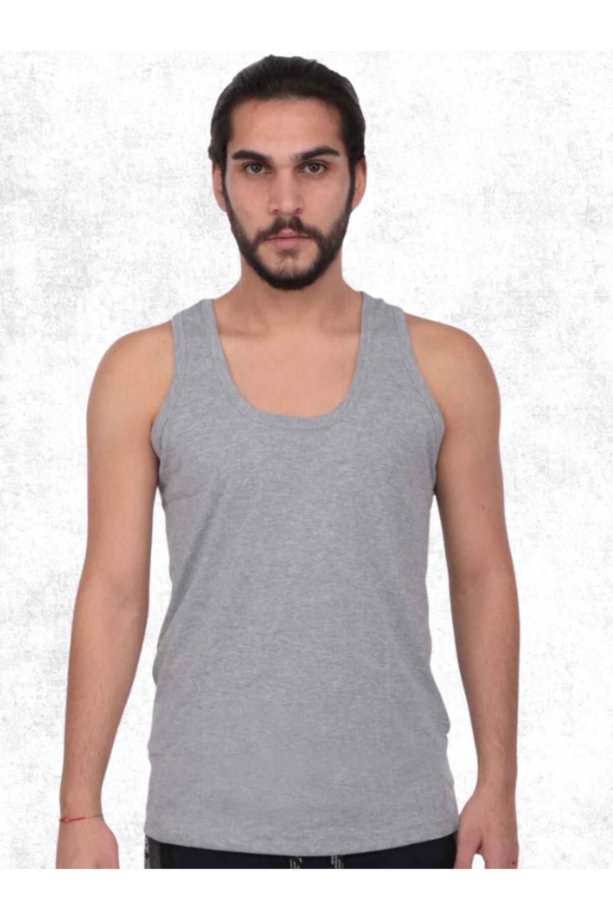 ERKEK 6'LI %100 PAMUK RİBANA ATLET
