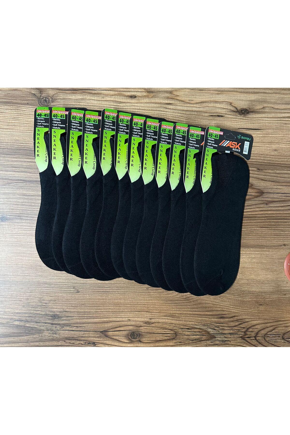 ERKEK BAMBU BABET 12'Lİ ÇORAP