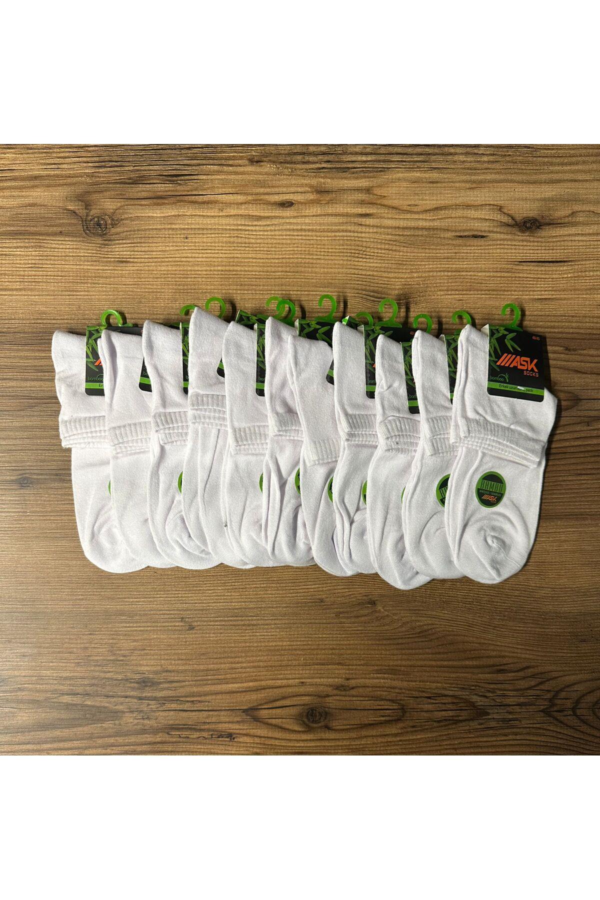 ERKEK BAMBU DİKİŞSİZ 12'Lİ ÇORAP