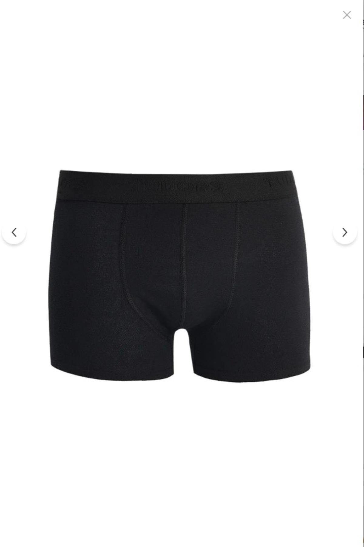 ERKEK LİKRALI PAMUKLU ELASTAN BOXER TEKLİ