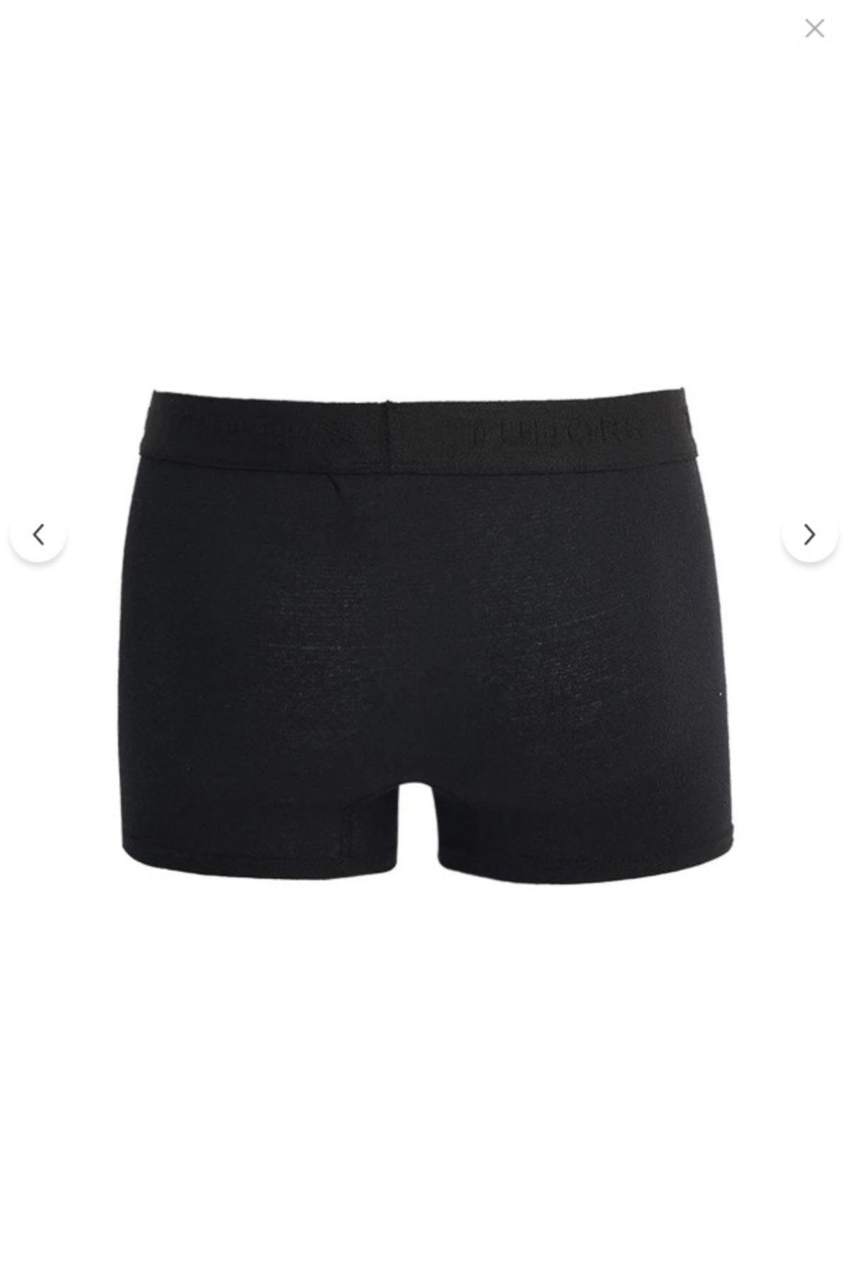 ERKEK LİKRALI PAMUKLU ELASTAN BOXER TEKLİ