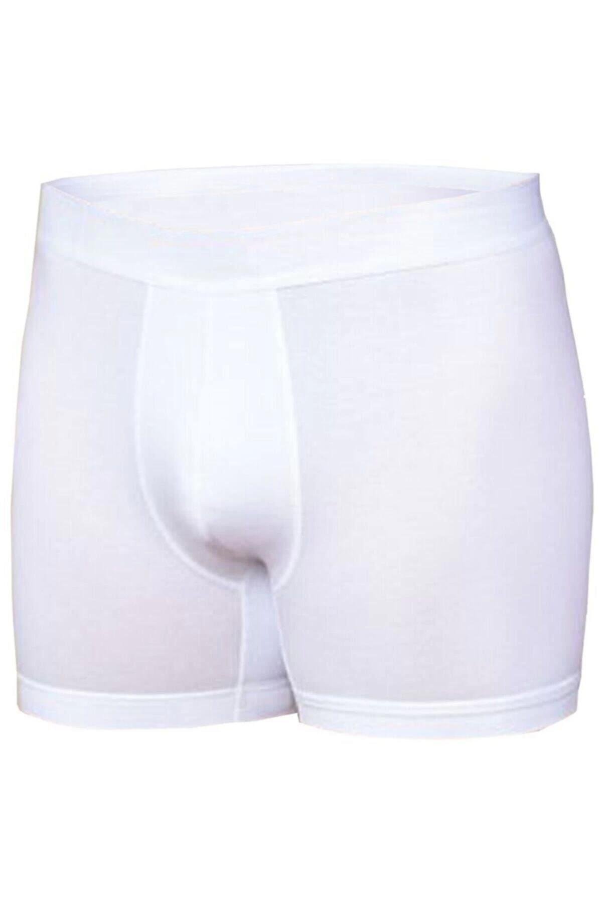 Siyah Elastan Lıkralı Pamuklu 5'li Paket Boxer 0114( Sbvg 0114)