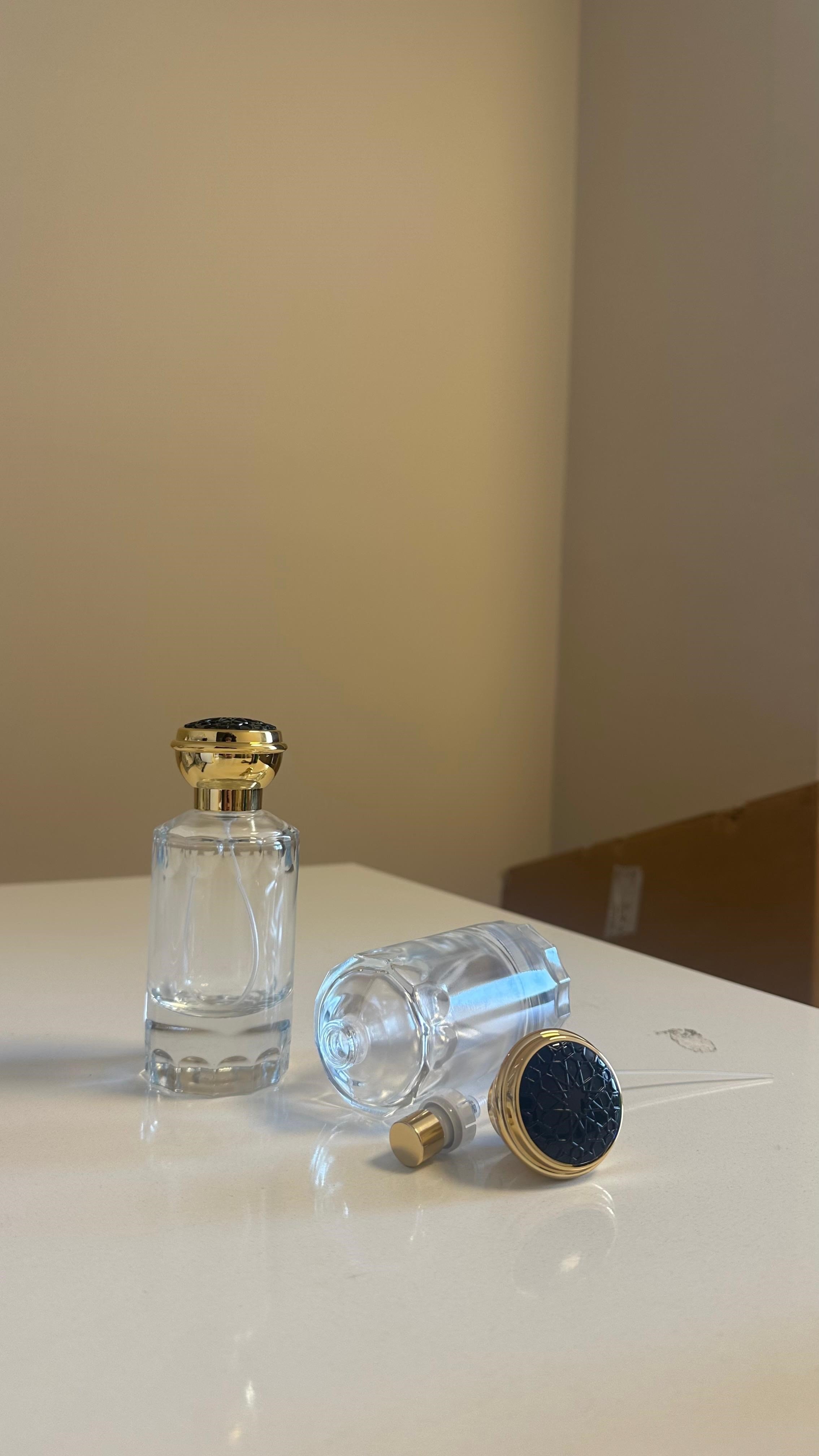 75 ml Cam Parfüm Şişesi (5 Adet)