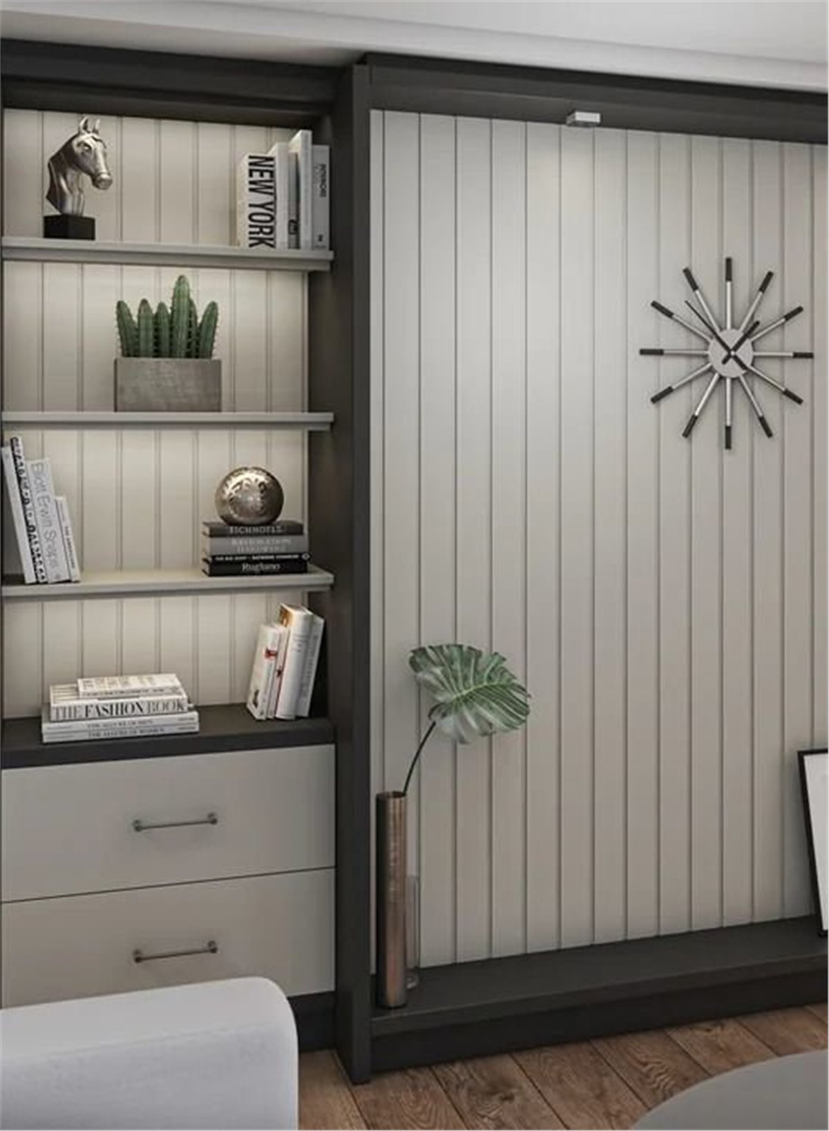 AGT TREND KAPAK PANEL HG SOFT T GRİ 18X122X280