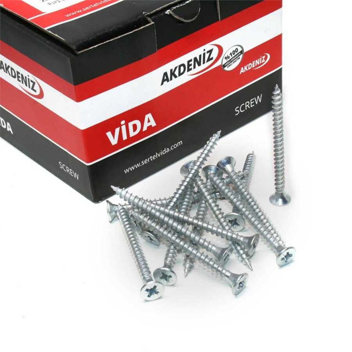 AKDENİZ SUNTA VİDASI 4.0 X 50 500 AD