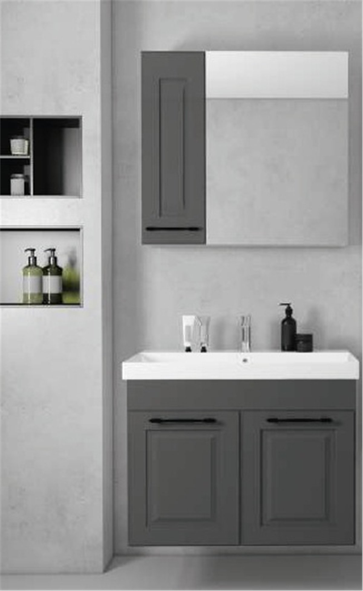 BAHAR 65  BANYO DOLABI 5KG/S BEYAZ