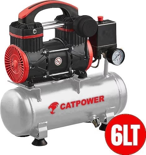 CATPOWER 1111 SESSİZ YAĞSIZ KOMPRESÖR 6 LT