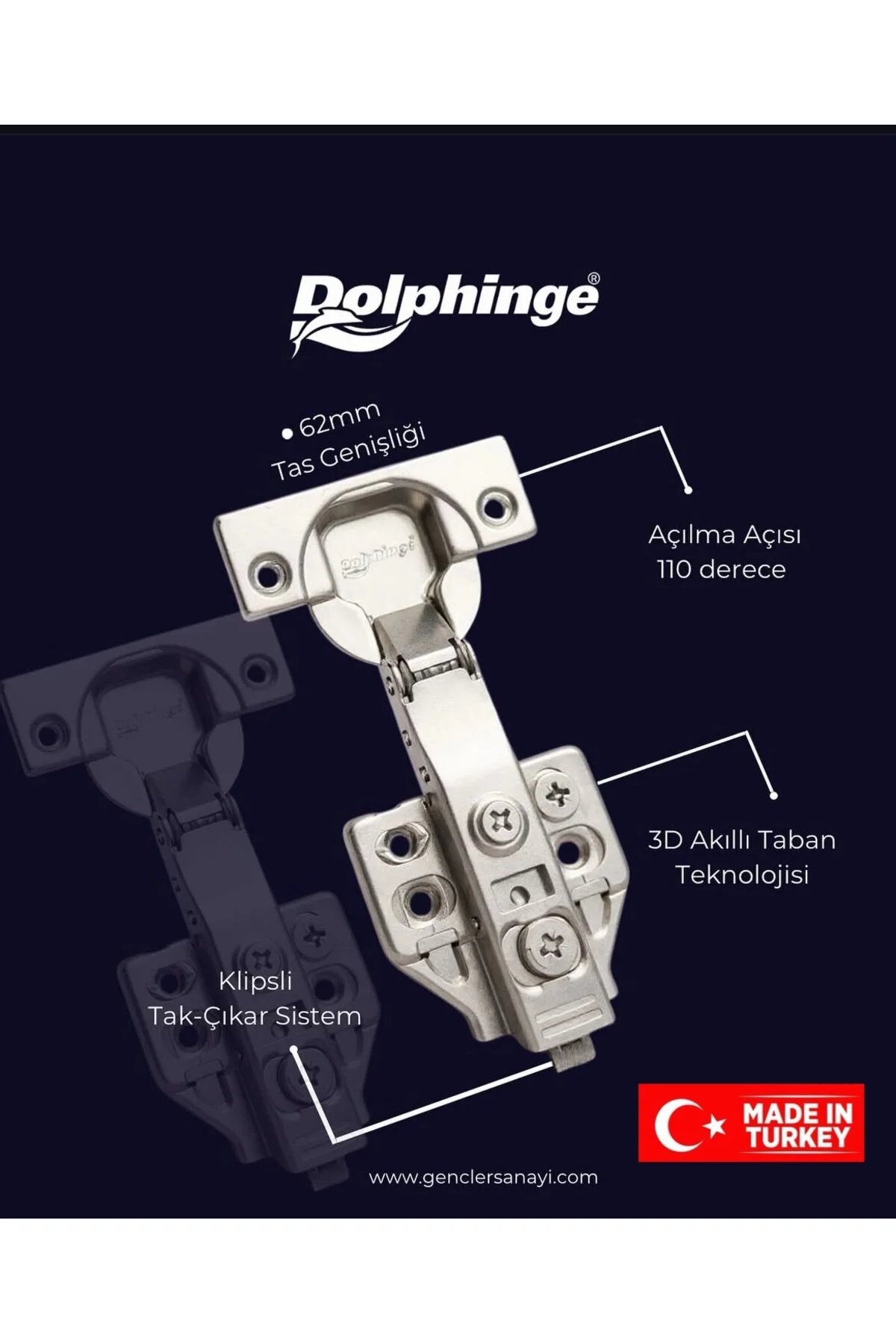 DOLPHINGE 3D TAS MENTEŞE DÜZ