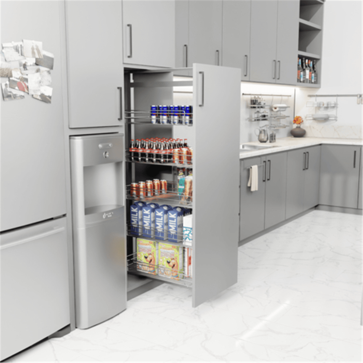 HUZUR 1250X1400X300 TELESKOPİK RAYLI KİLER 300