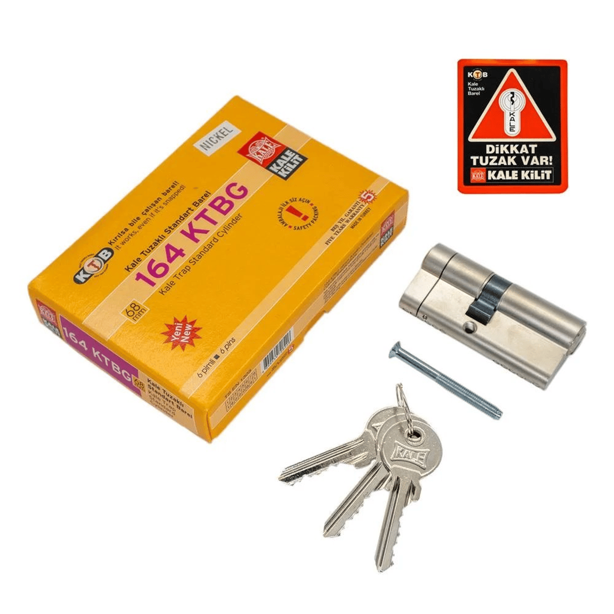 KALE 164/ TUZAKLI 68 MM BAREL NİKEL