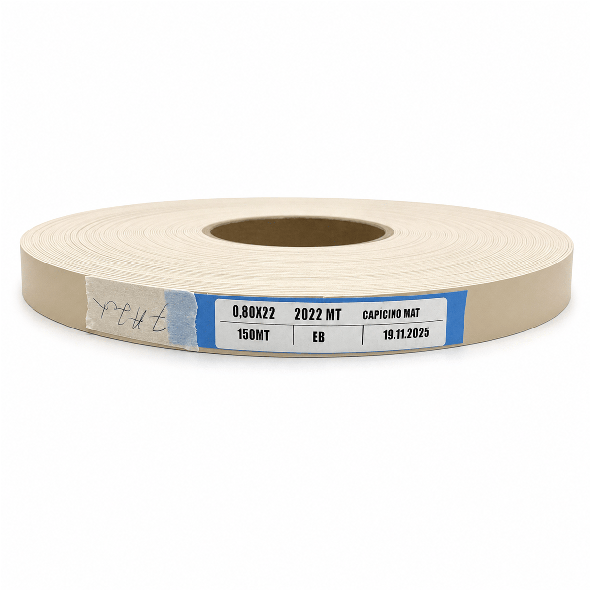 KENAR BANDI PVC 0,8MM 22MM CAPUCINO MAT