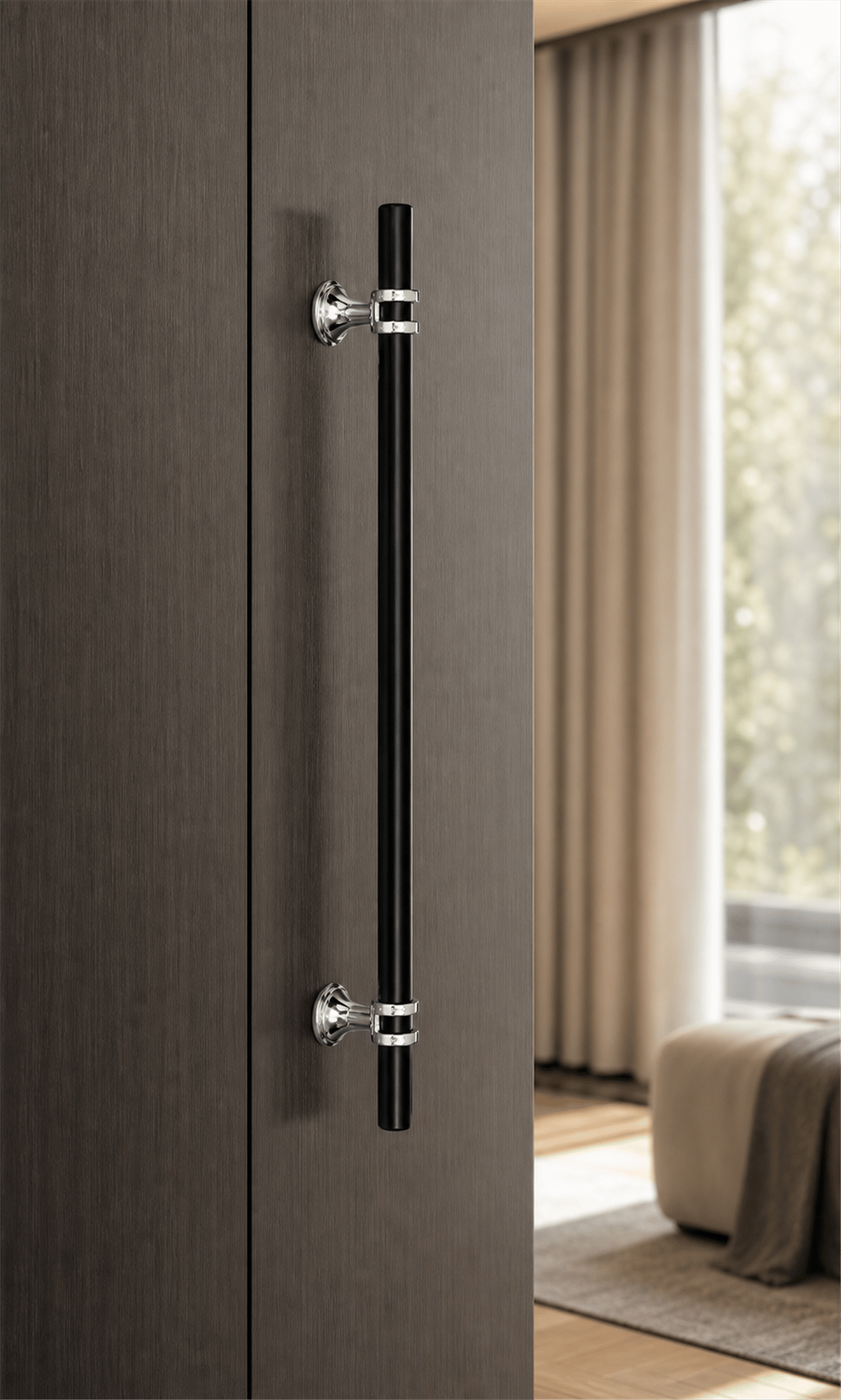 PAÇALI BLACK SİLVER KULP  12*224*350