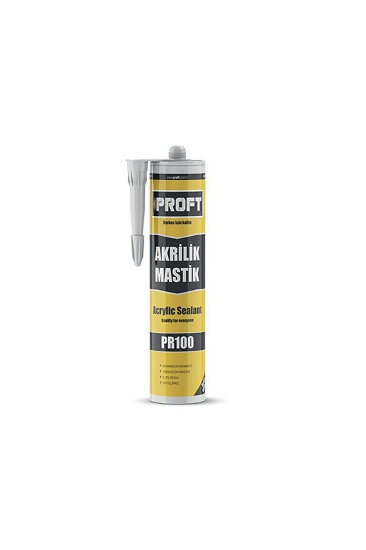 PROFT PR100 AKRİLİK MASTİK 450 GR.KREM