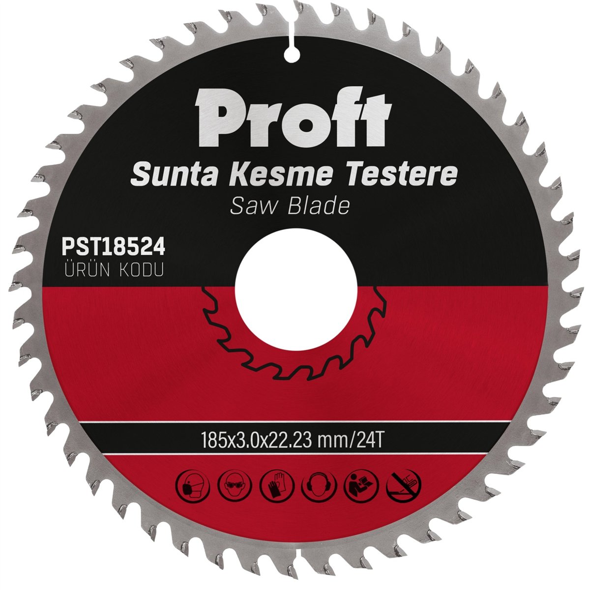 PROFT SUNTA KESME TESTERE 185x3.0 (PST18524) 24T