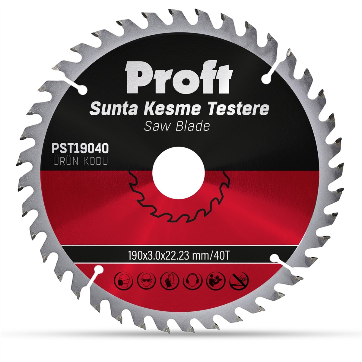 PROFT SUNTA KESME TESTERE 190x3.0 (PST19040) 40T