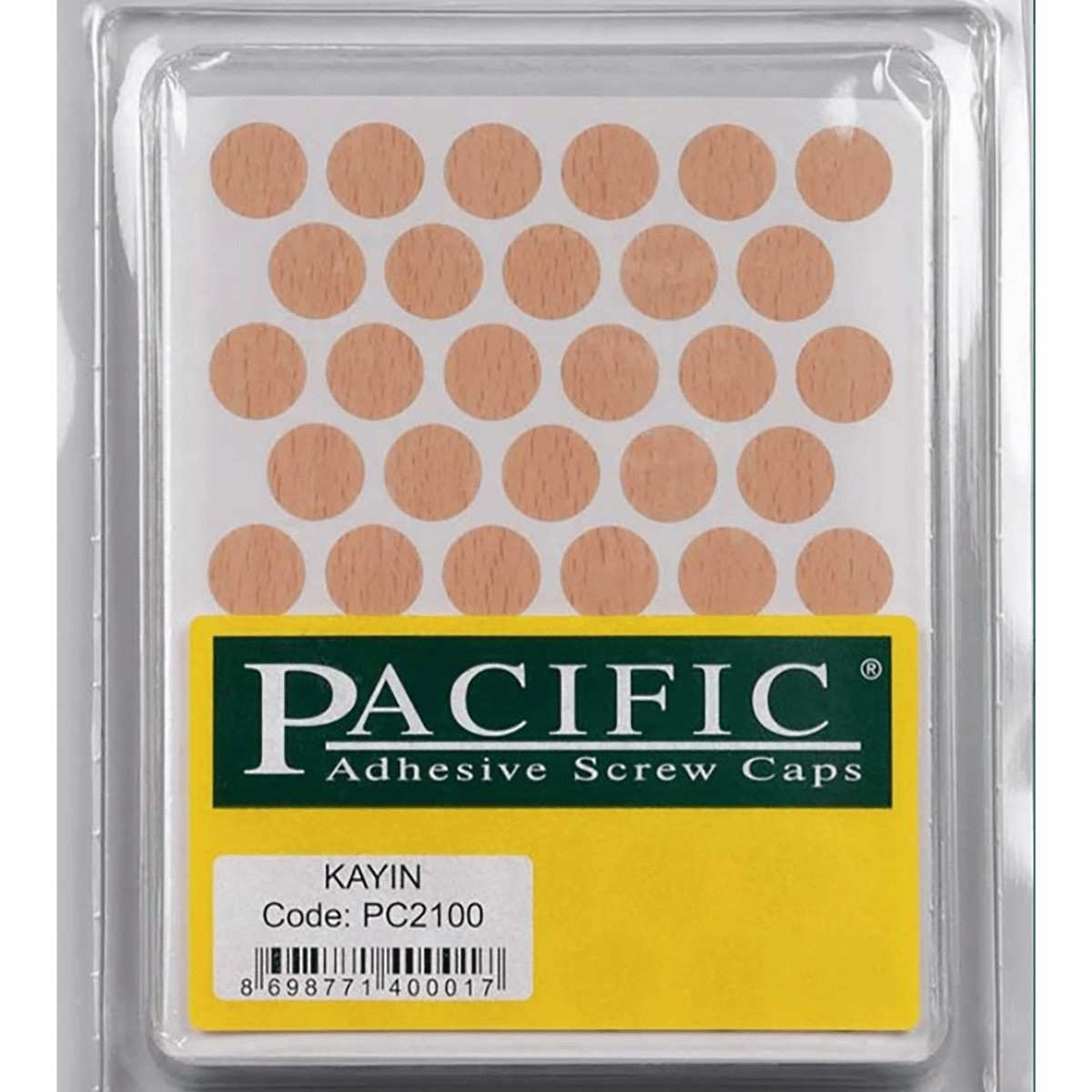 PVC VİDA TAPA MAT KAYIN  PACIVIC