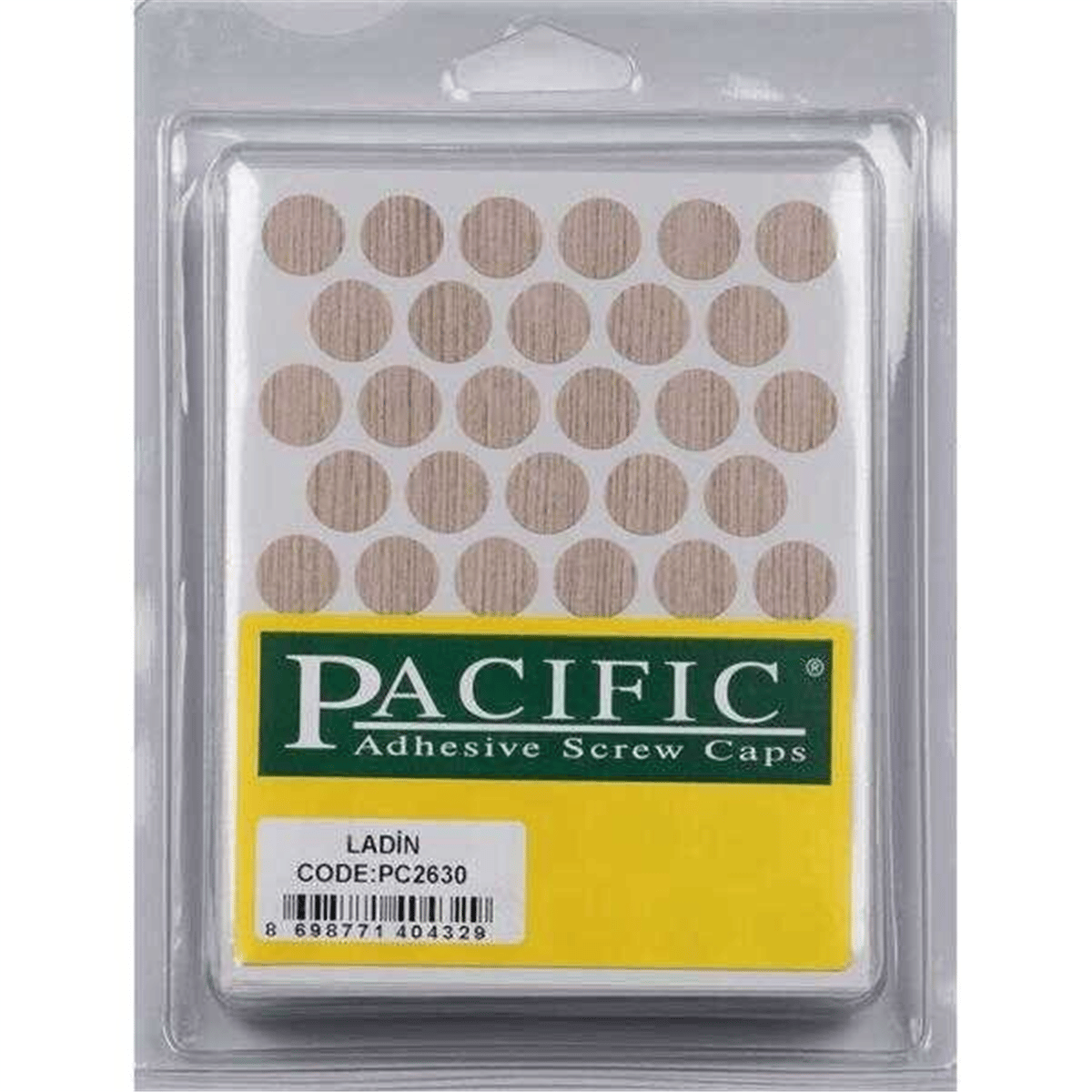 PVC VİDA TAPA MAT LADİN PACIVIC