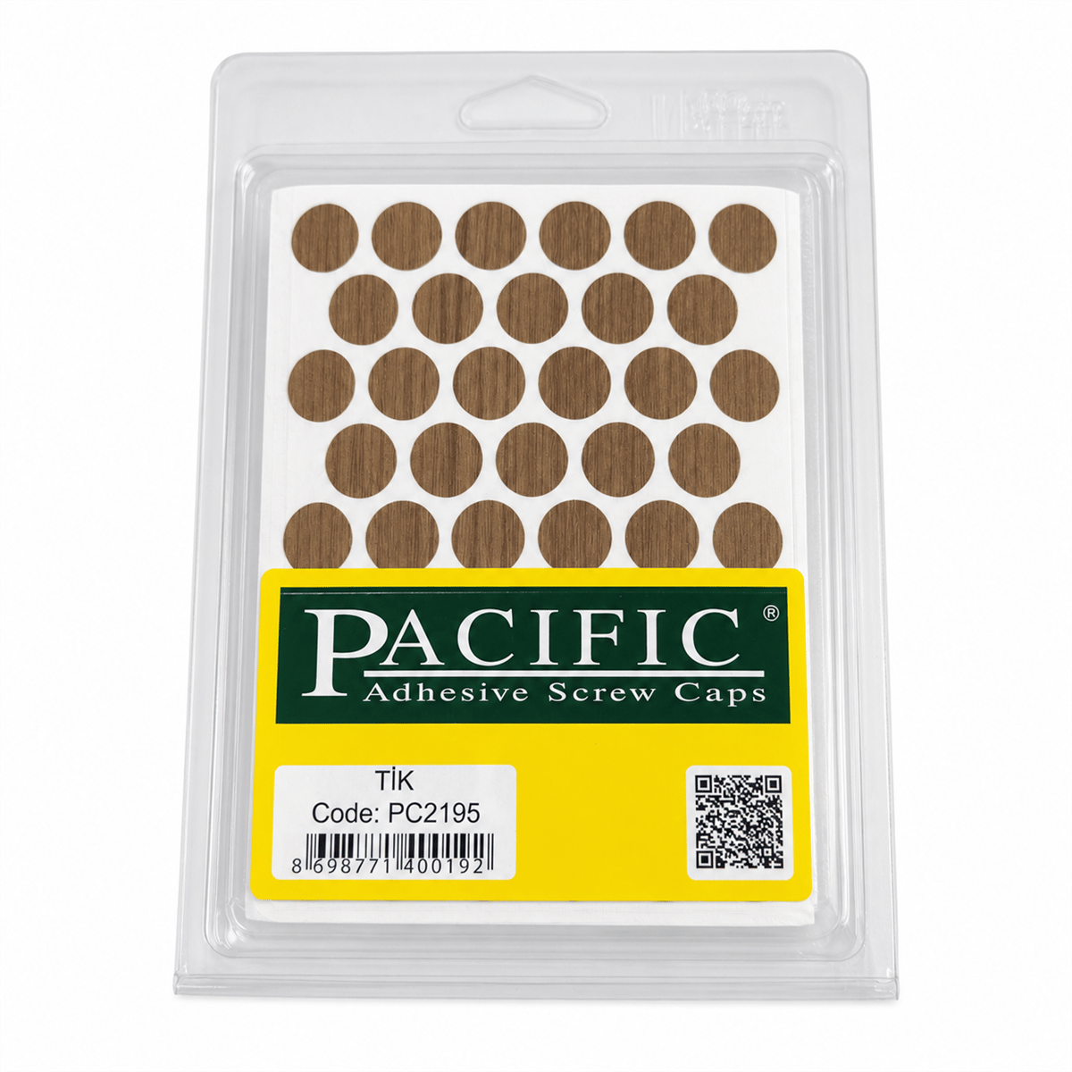 PVC VİDA TAPA MAT TİK PACIVIC