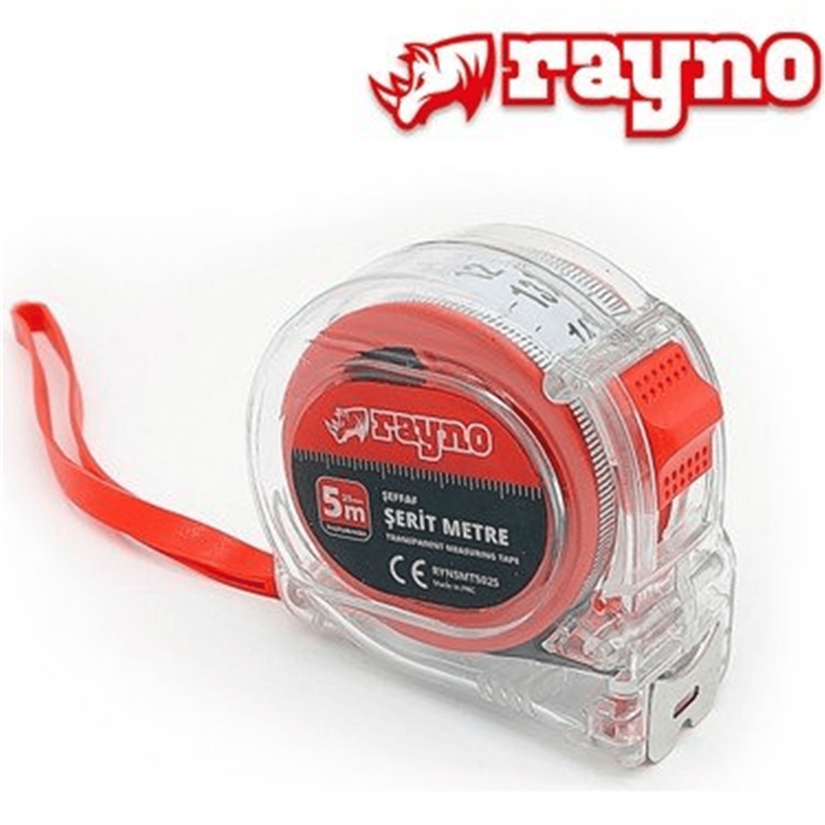 RAYNO ŞERİT METRE ŞEFFAF (RYN11510) 3x16 MT