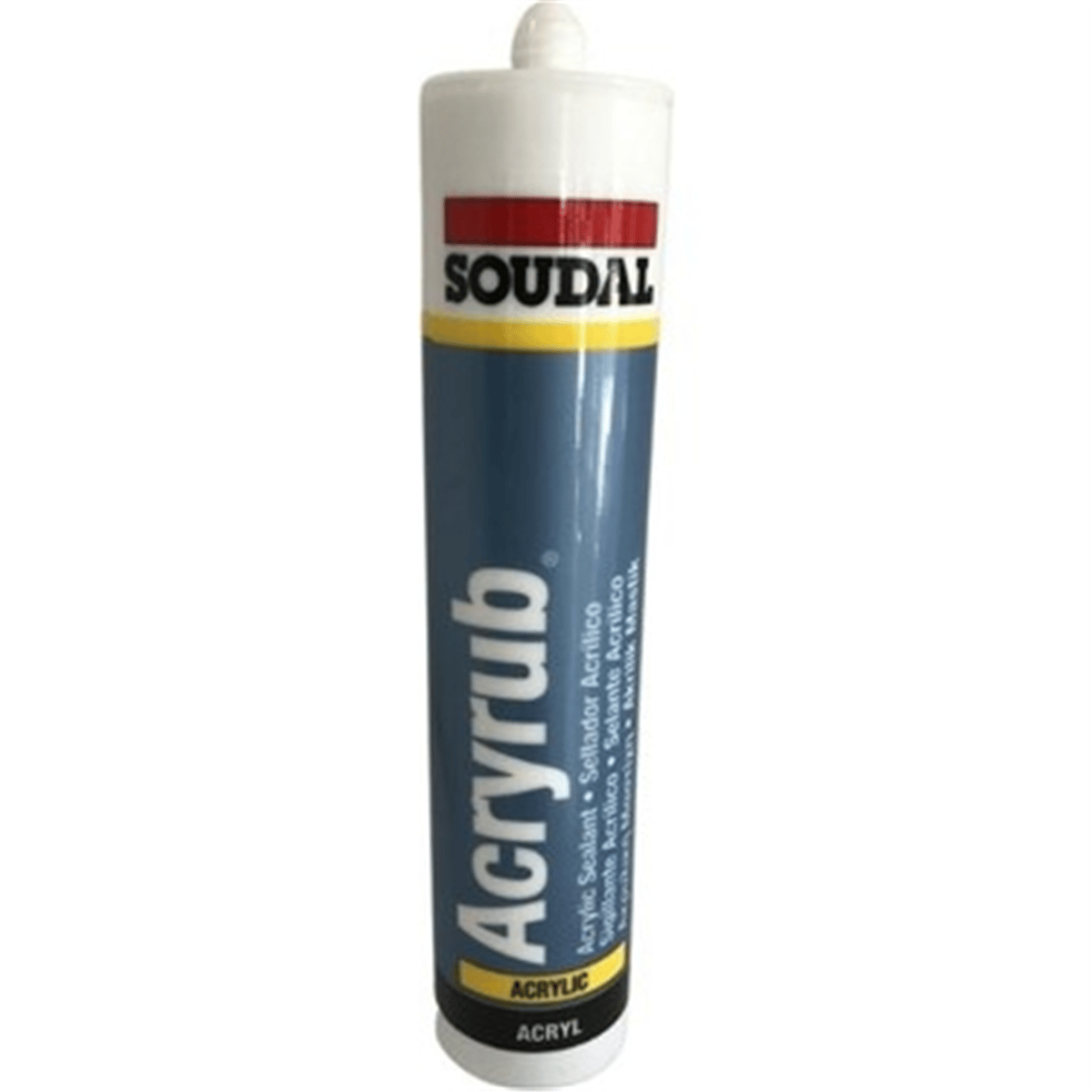 SOUDAL ACRYRUB SİLİKONİZE MASTİK 500 GR BEJ
