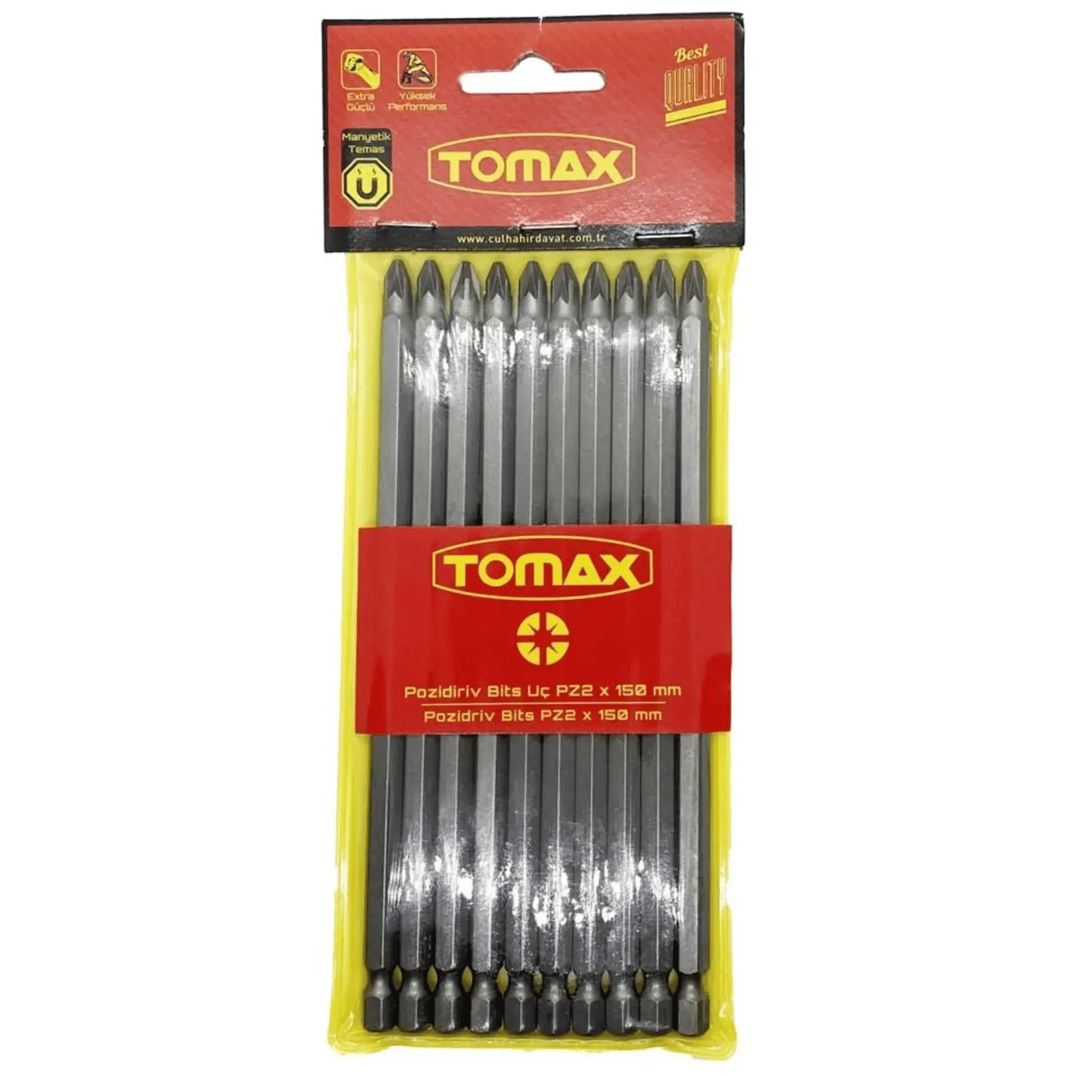 TOMAX BİTS UÇ PZ2 150 MM