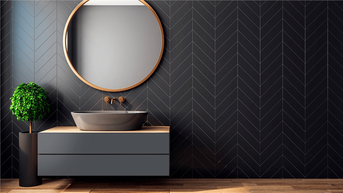 TREND KAPAK PANEL LUX ACR KOYU GRİ 18*122*280 1 GR