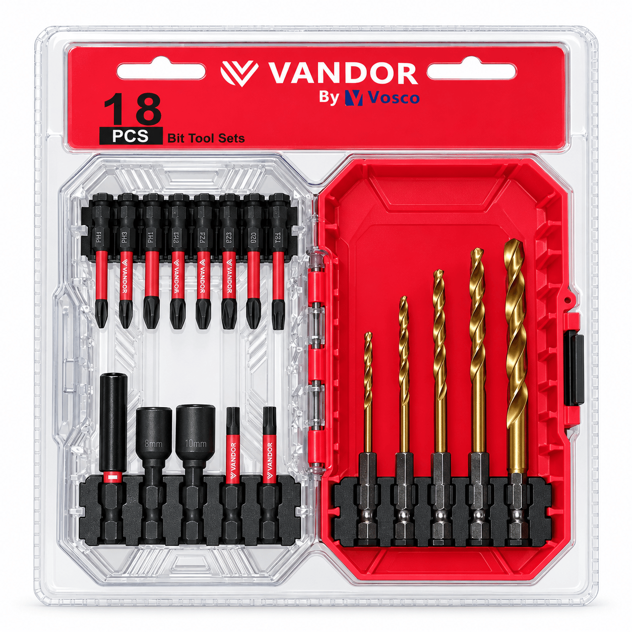 Vandor By Vosco 18 Parçalı Bits Uç Seti