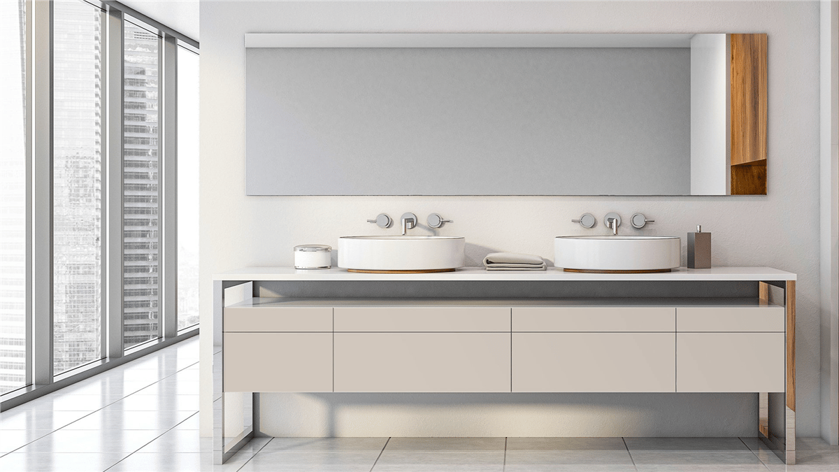 YILDIZ TREND KAPAK PANEL LUX ACR KREM 18*122*280