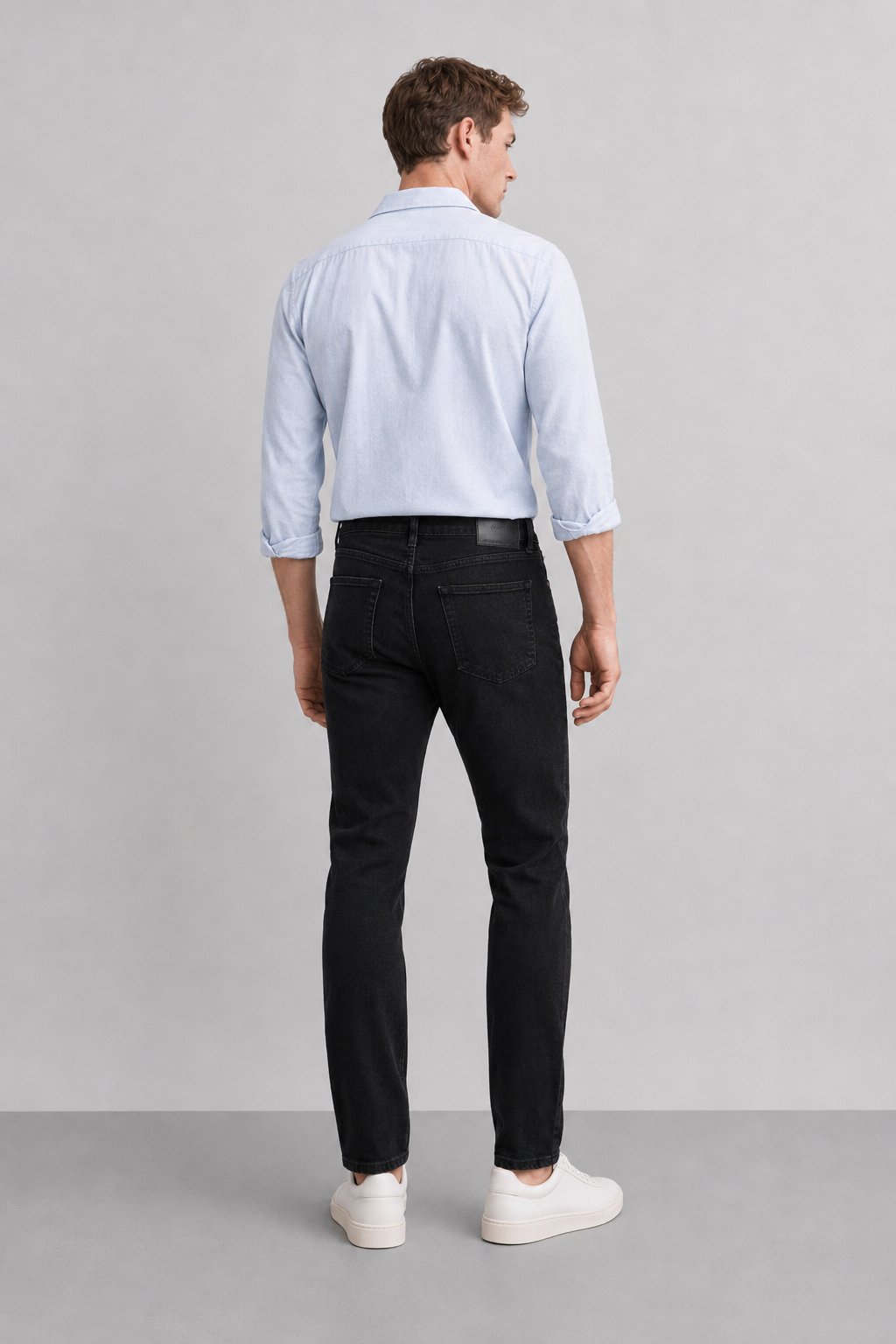 Erkek Regular Fit Boru Paça Esnek Likralı Denim Jeans Kot Pantolon ANDREAS7