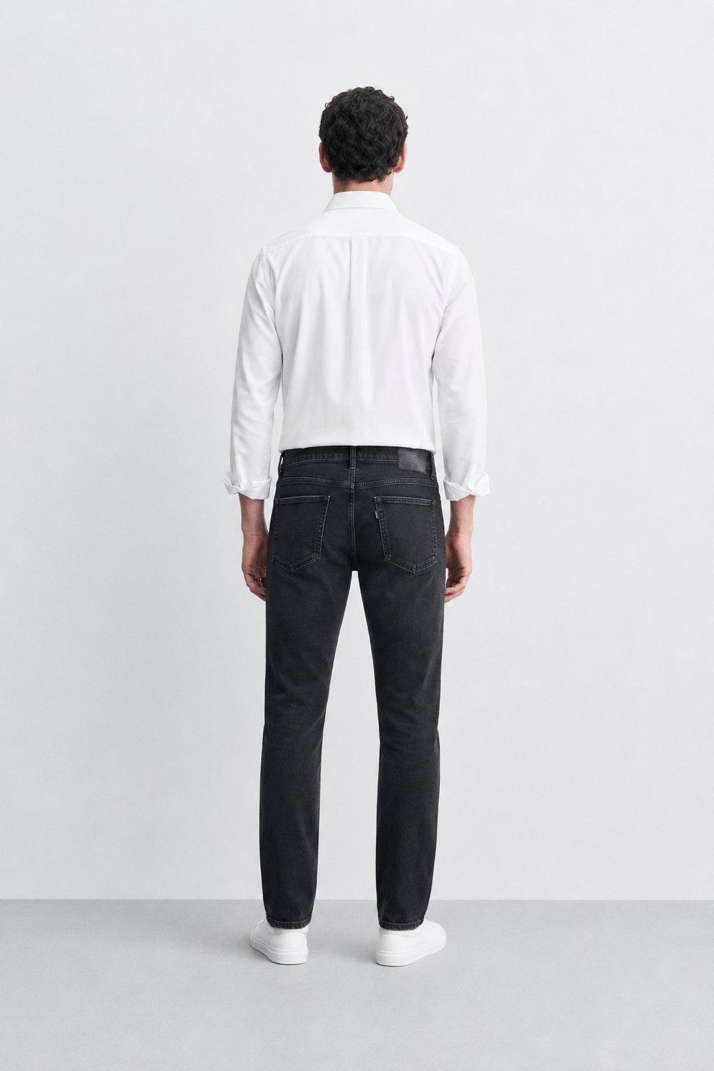 Erkek Regular Fit Boru Paça Esnek Likralı Denim Jeans Kot Pantolon ANDREAS3