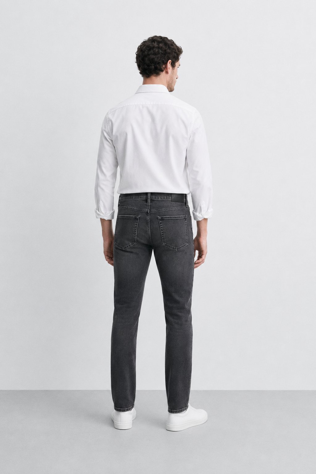 Erkek Regular Fit Boru Paça Esnek Likralı Denim Jeans Kot Pantolon ANDREAS4