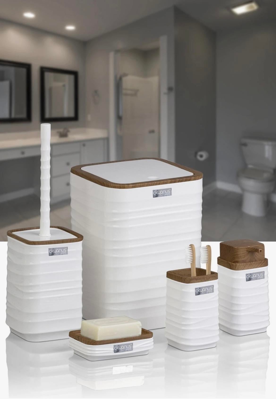  LUNA KARE 5'Lİ BANYO SETİ
