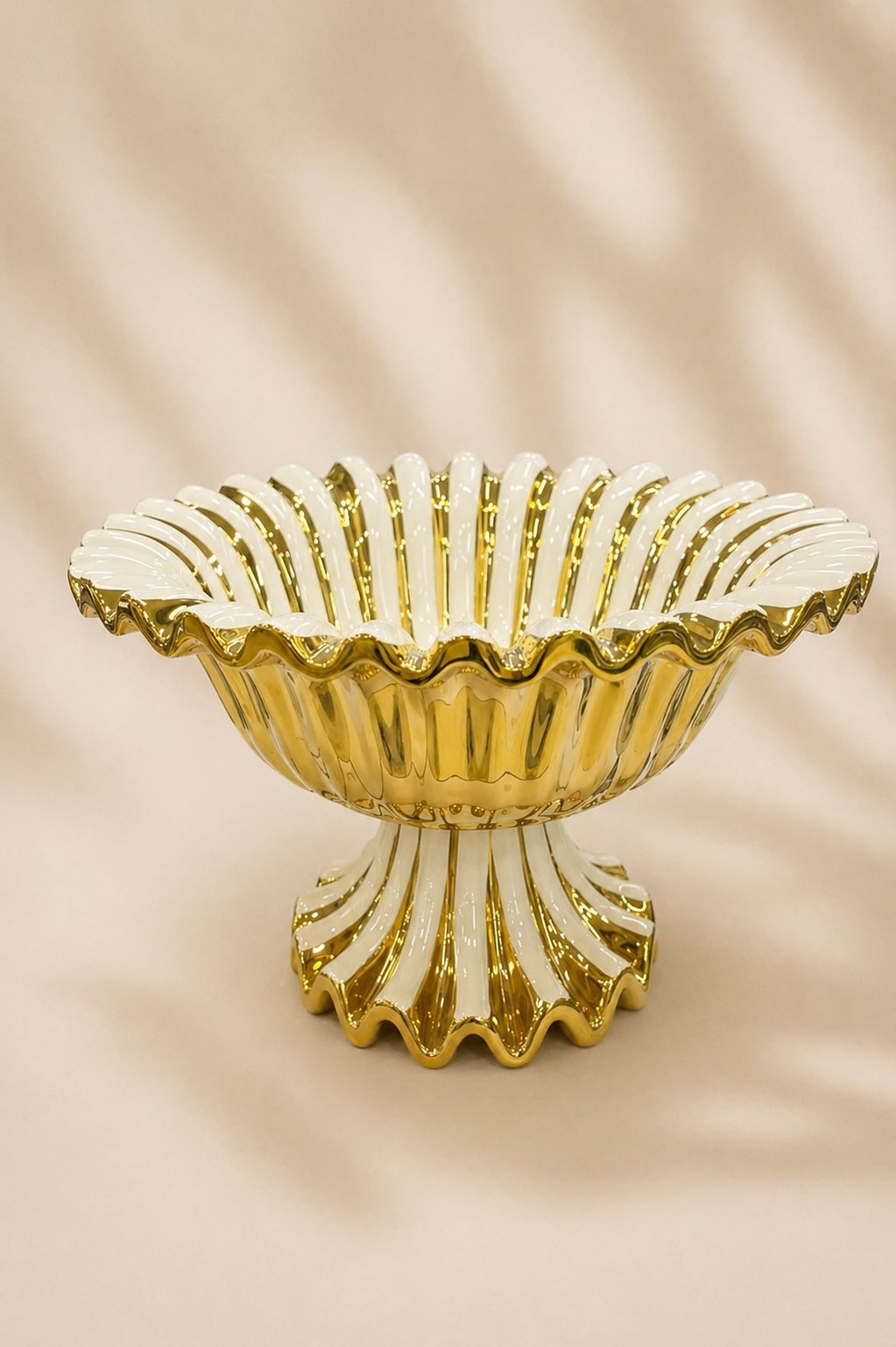 Acar Alba Meyve Sunum Tabağı Gold 28 cm 
