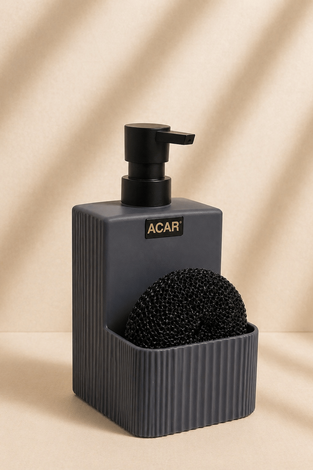 Acar Astoria Sıvı Sabunluk Gri AKR-08461/24