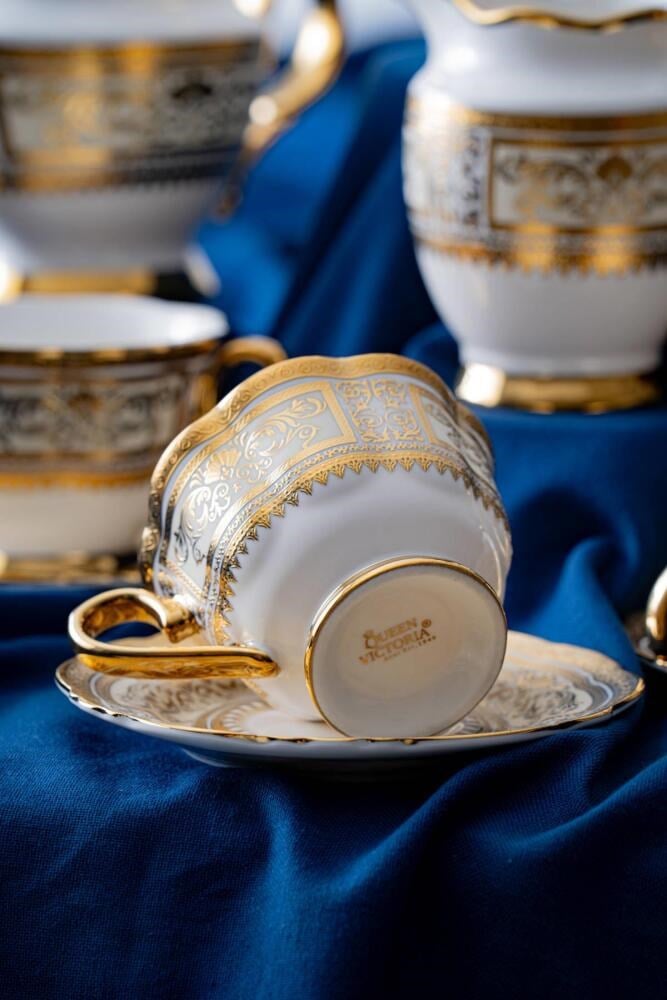 Acar Queen Victoria Anjelica 17 Parça Çay Seti