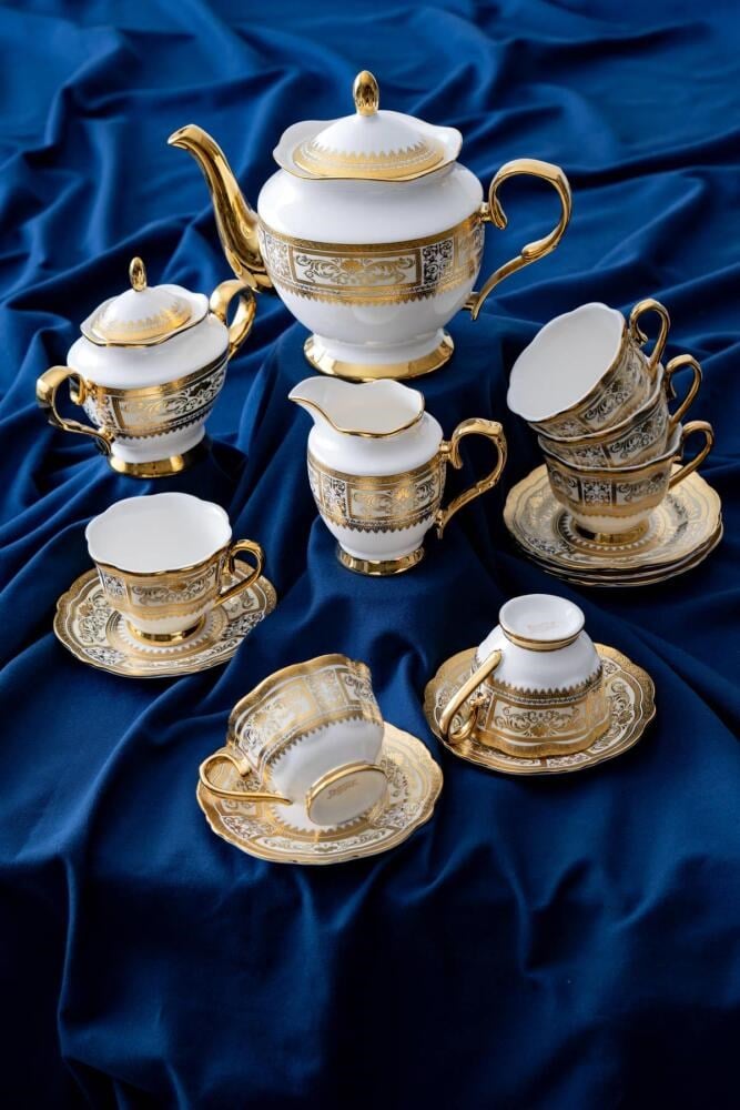 Acar Queen Victoria Anjelica 17 Parça Çay Seti