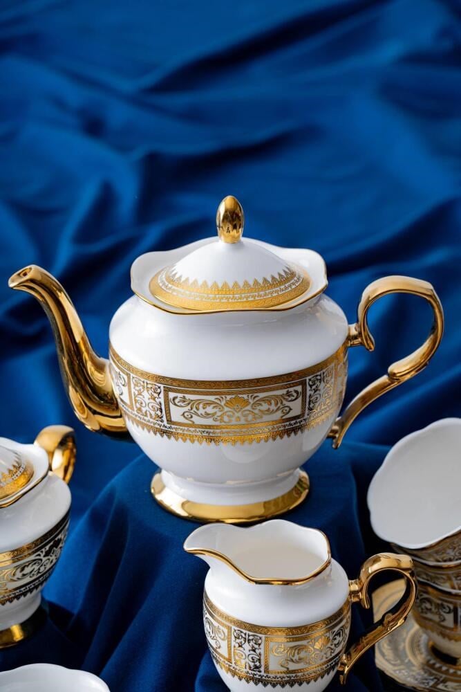 Acar Queen Victoria Anjelica 17 Parça Çay Seti