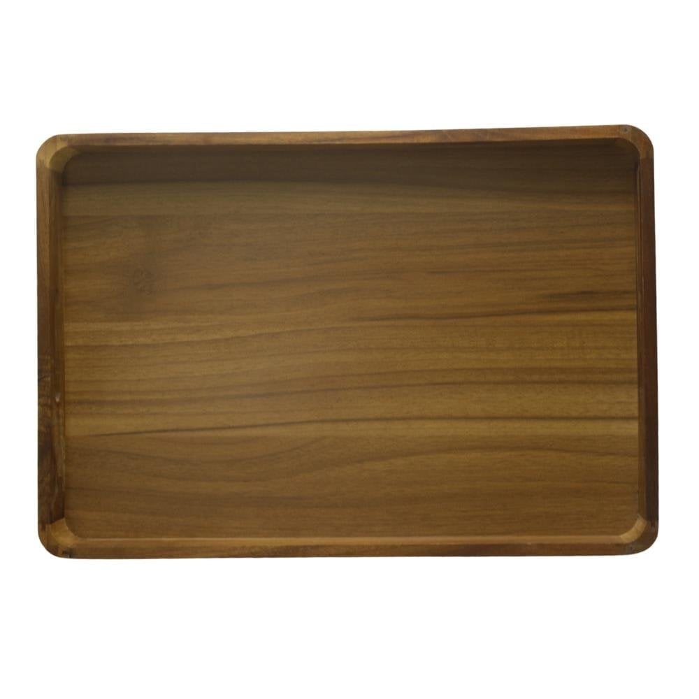 AHŞAP AKASYA TEPSİ 45x31 cm