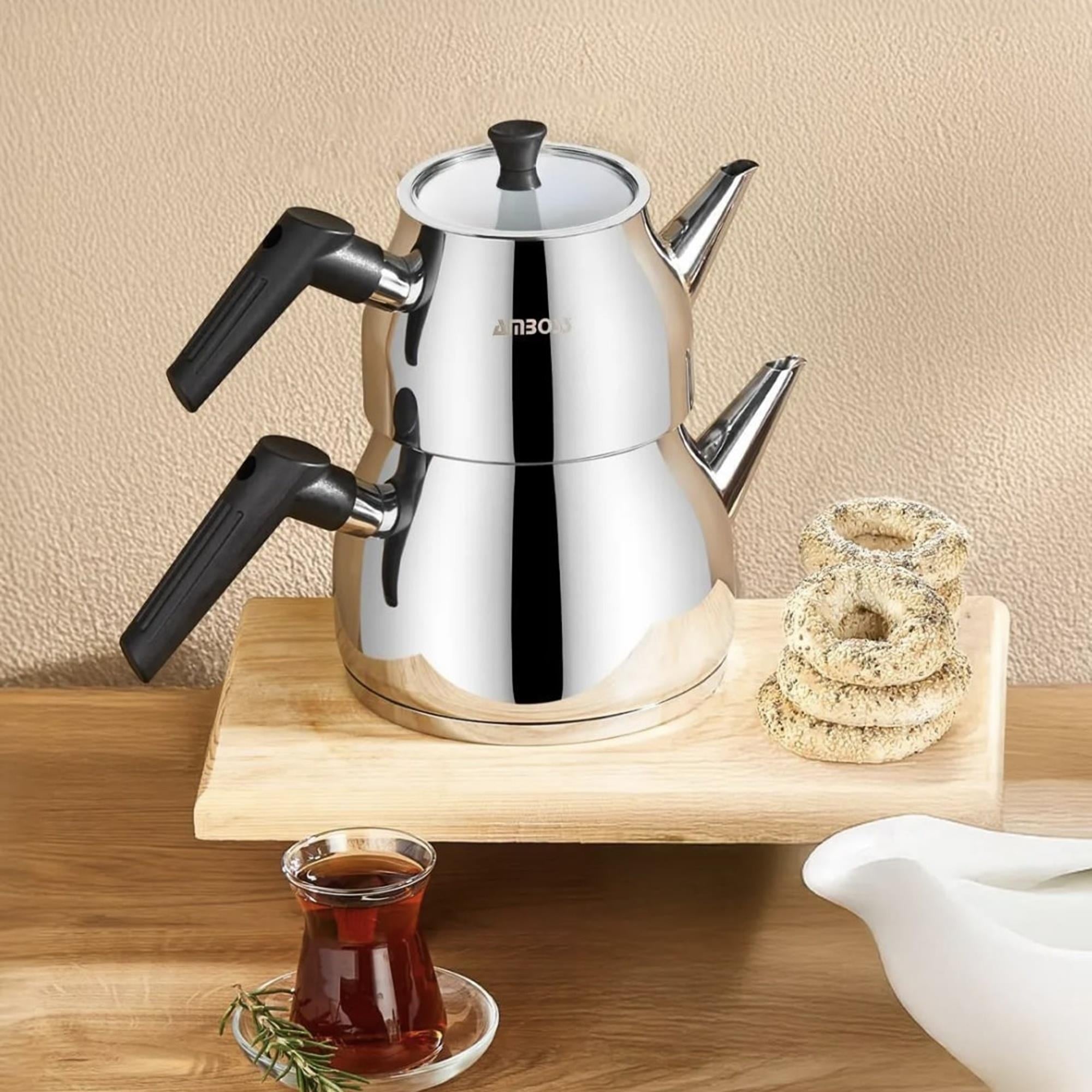 AMBOSS COPPER ÇELİK ÇAYDANLIK ORTA BOY