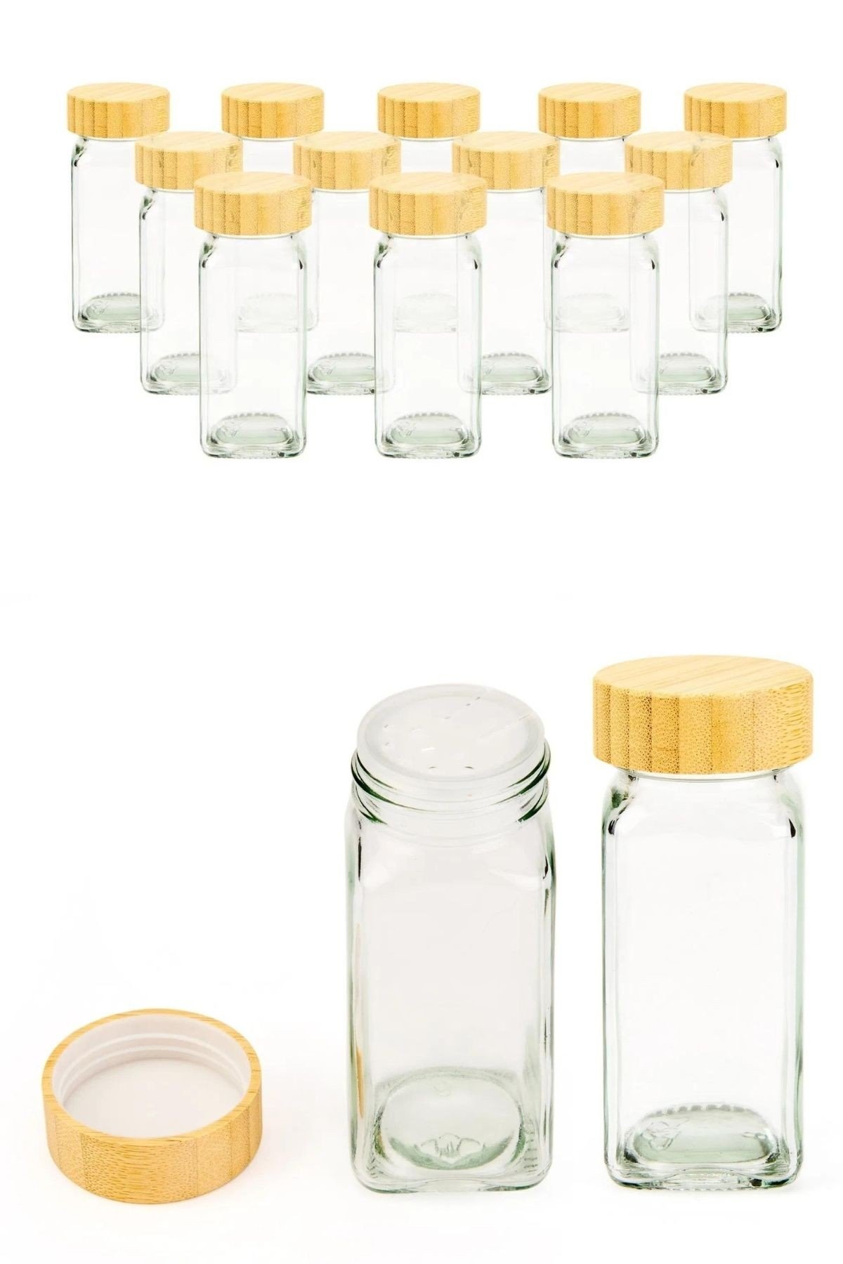 BAMBU KAPAKLI CAM BAHARATLIK 12x120ml. 