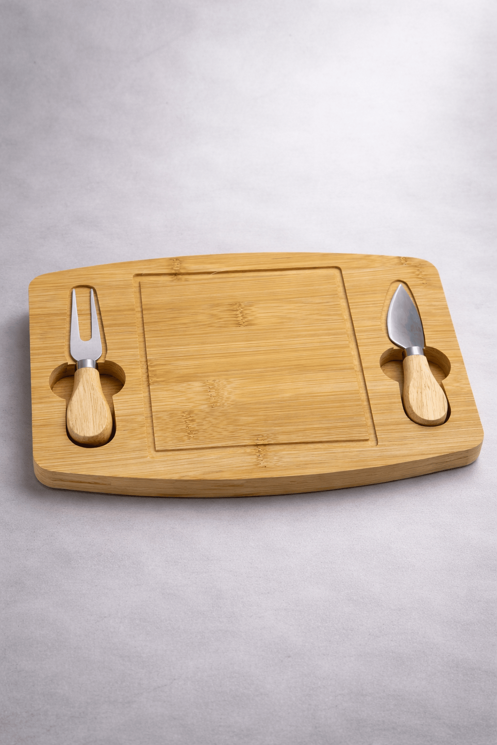 BAMBU PEYNİR SUNUM SETİ 19x29 CM