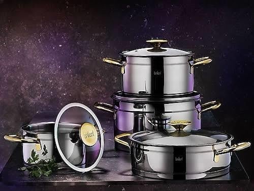 BRİLLANT ASELLAS 8 PARÇA TENCERE SETİ