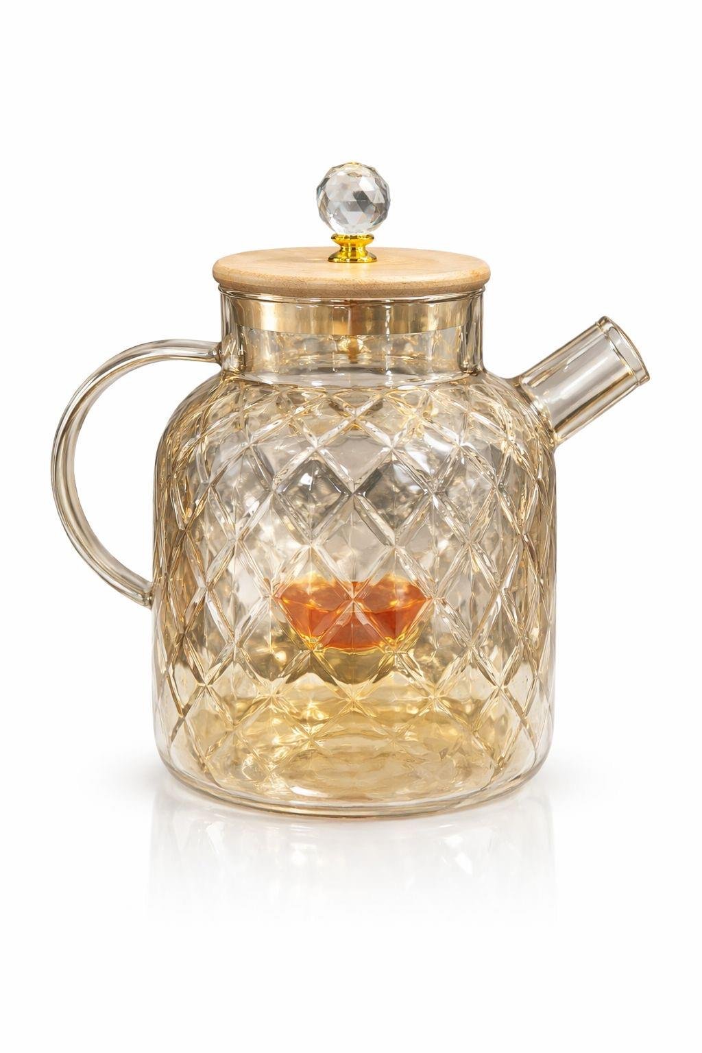 CAM ÇAYDANLIK 1500ml