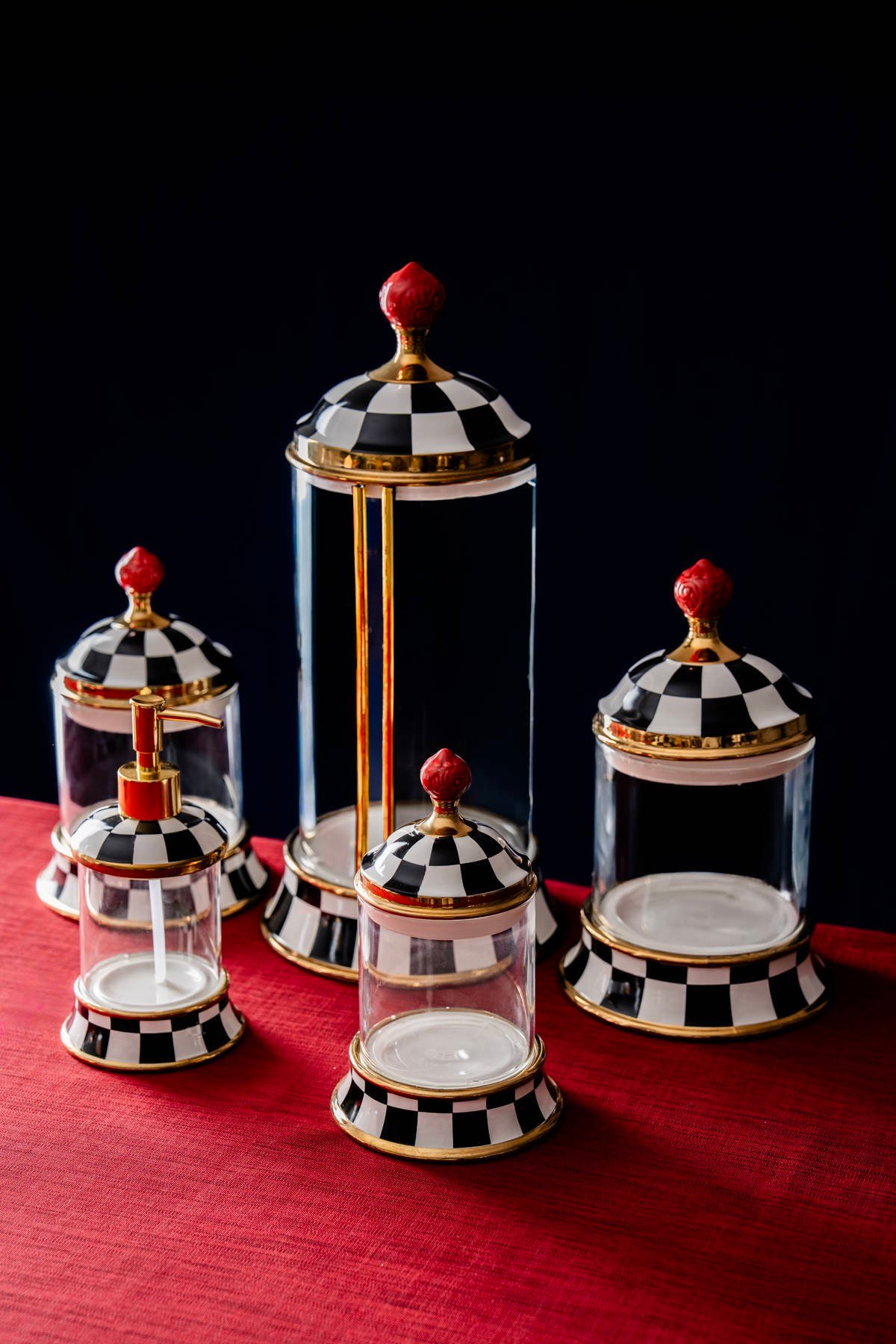 Cosmo 5 Parça Cam Mutfak Seti