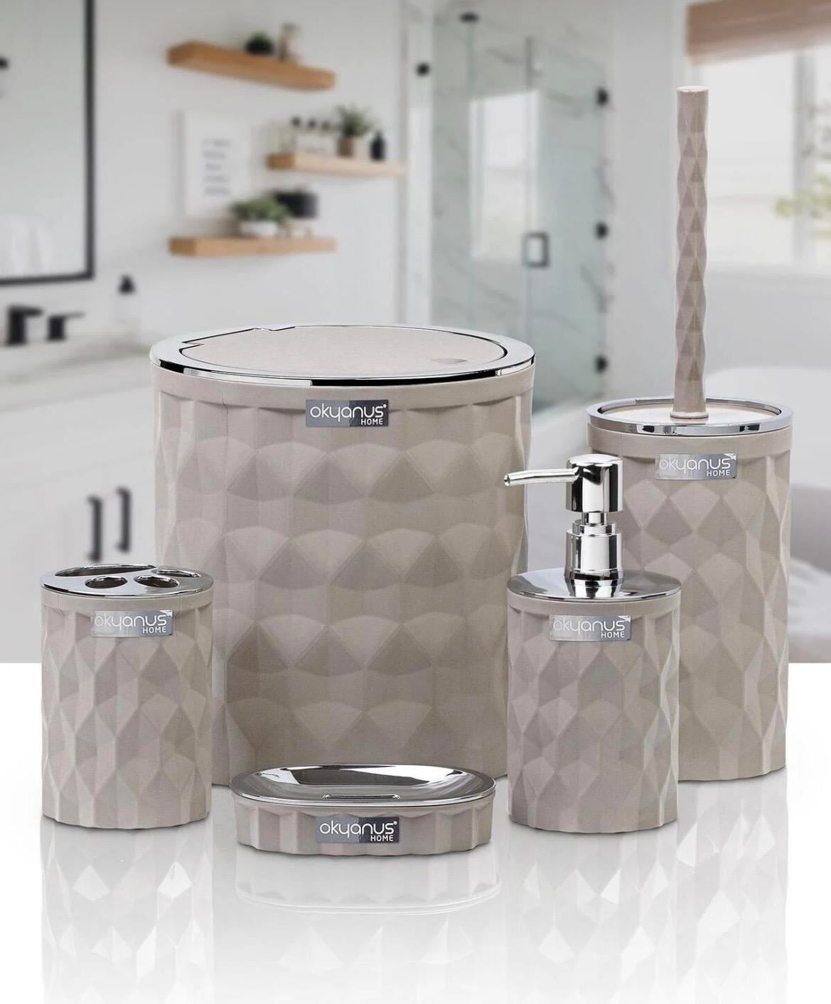 DİAMOND VİZON 5 PARÇA BANYO SETİ