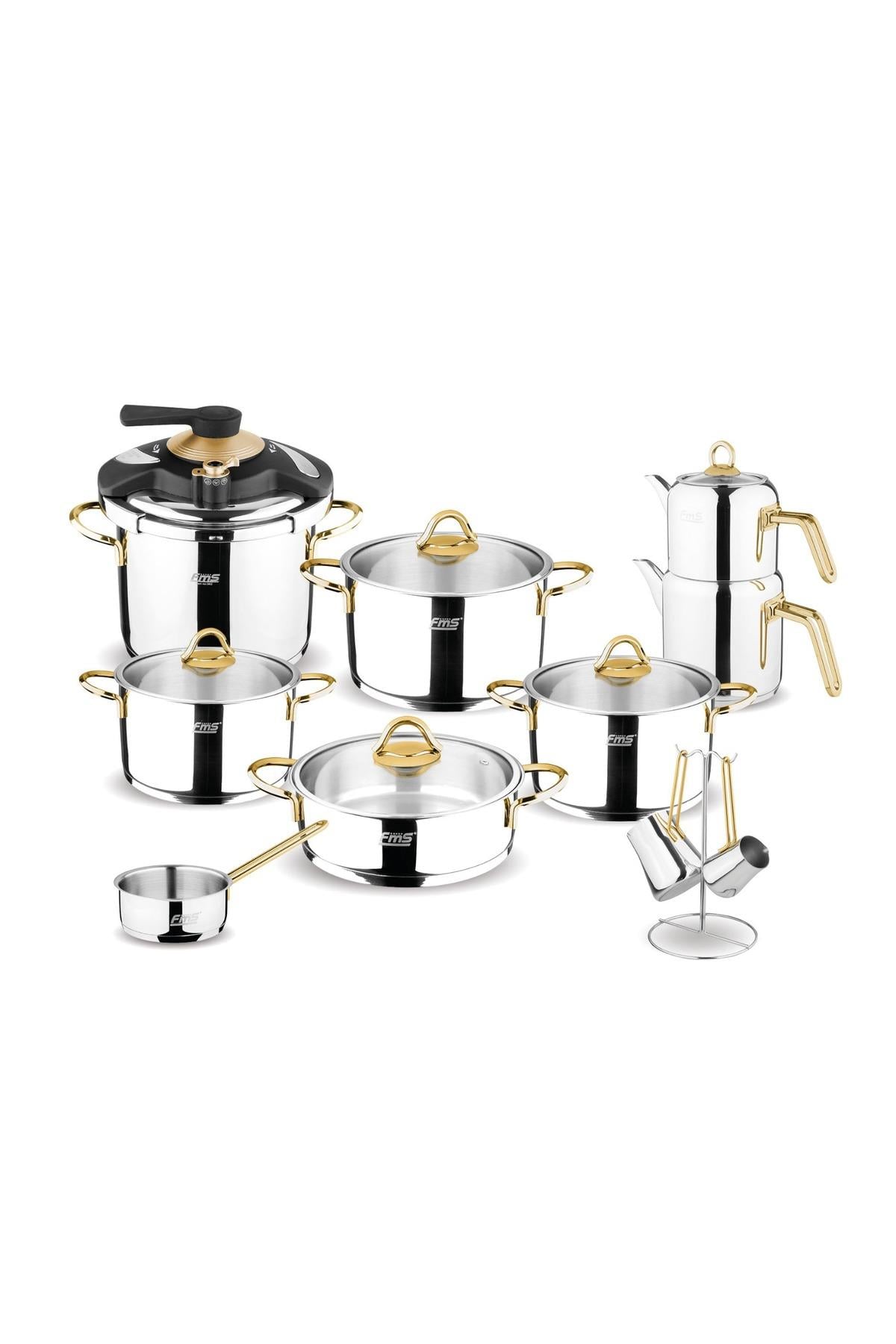 FMS 18 PARÇA ÇELİK ÇEYİZ SETİ