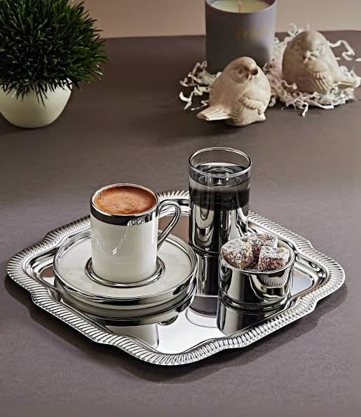 GLASARTE TEPSİLİ SUNUM SETİ